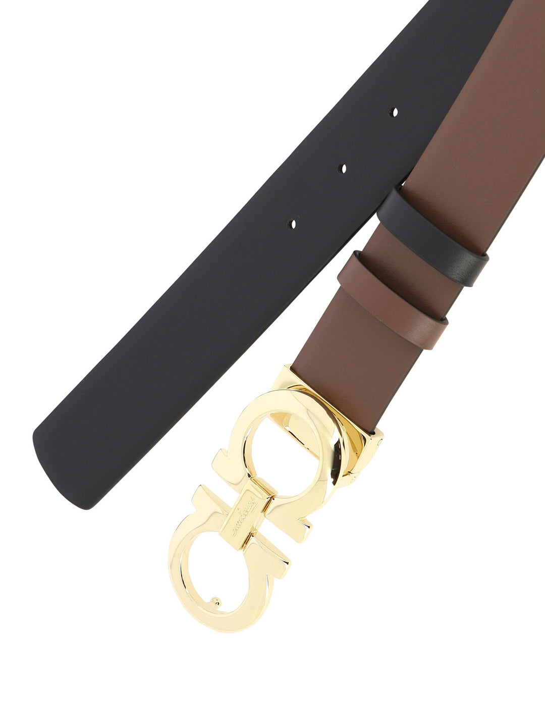 Gancini Belts Brown