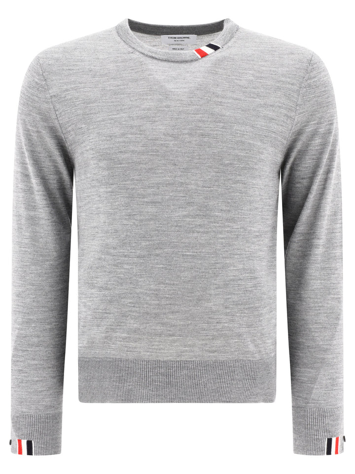 Jersey Stitch Knitwear Grey