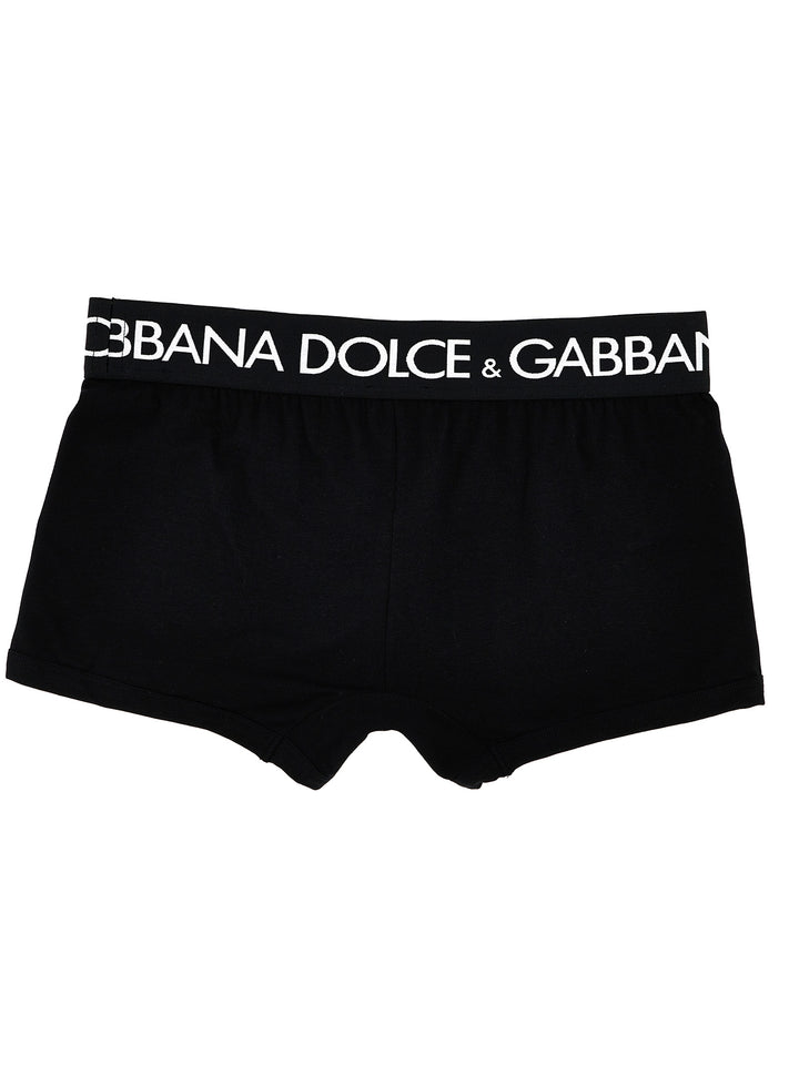 2-Pack Logo Boxer Boxer Underwear, Body Black