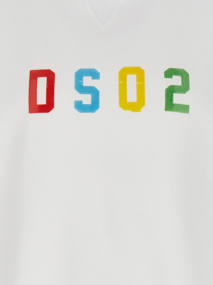 Dsquared2 Cool Fit Sweatshirt - White | c2ae3c9e6c0292722d93c7fe7a40dd1f88c3ad6b