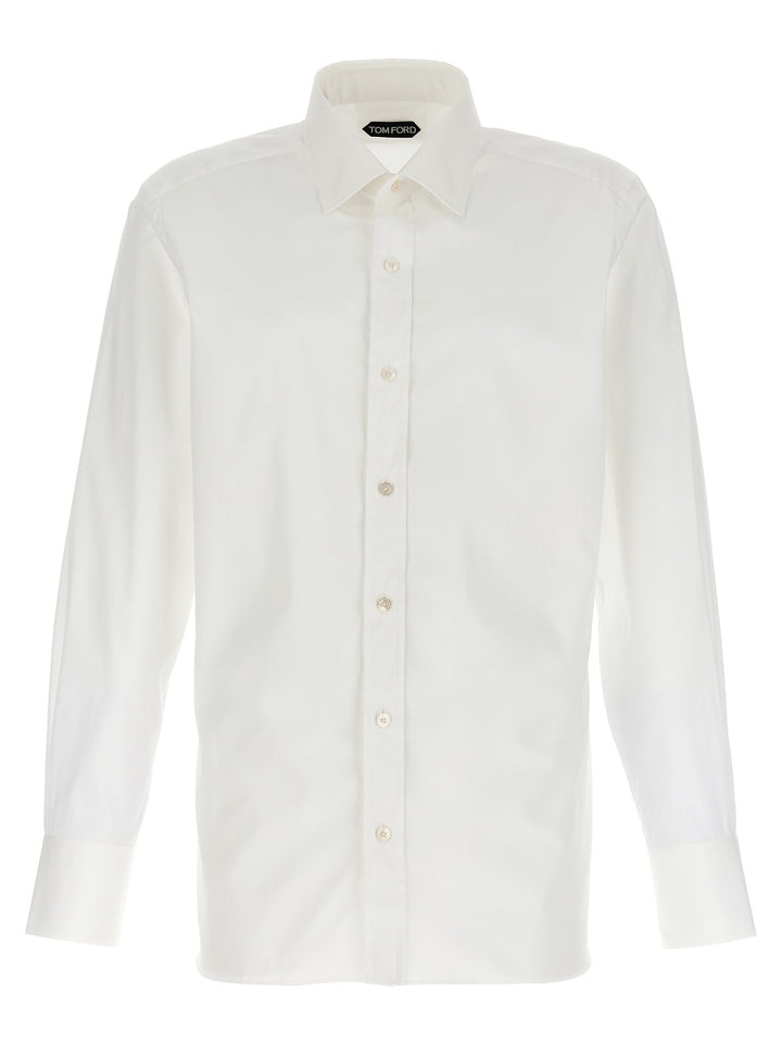 Cotton Poplin Shirt Shirt, Blouse White