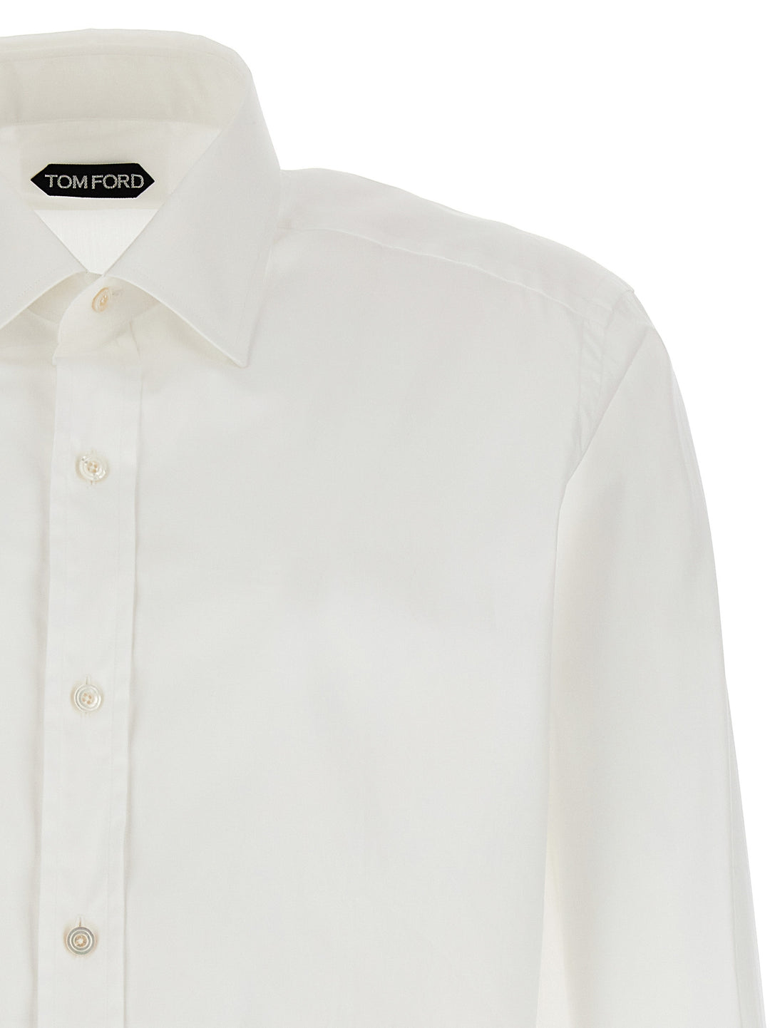 Cotton Poplin Shirt Shirt, Blouse White