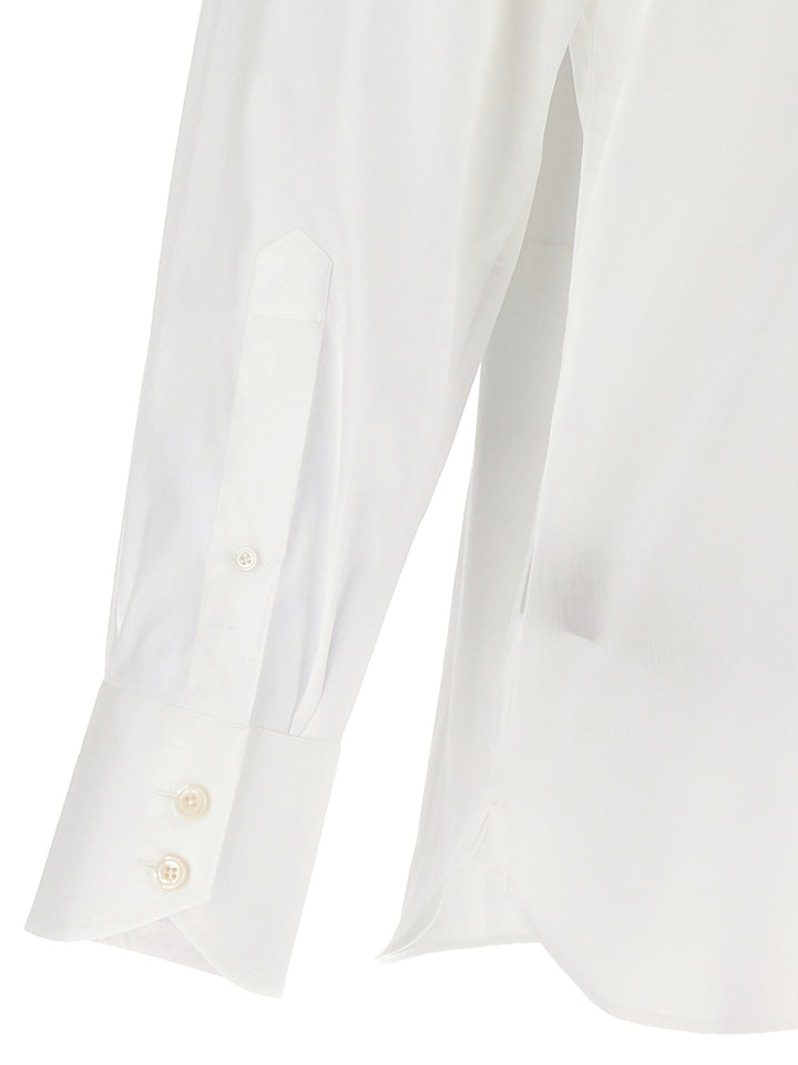 Cotton Poplin Shirt Shirt, Blouse White