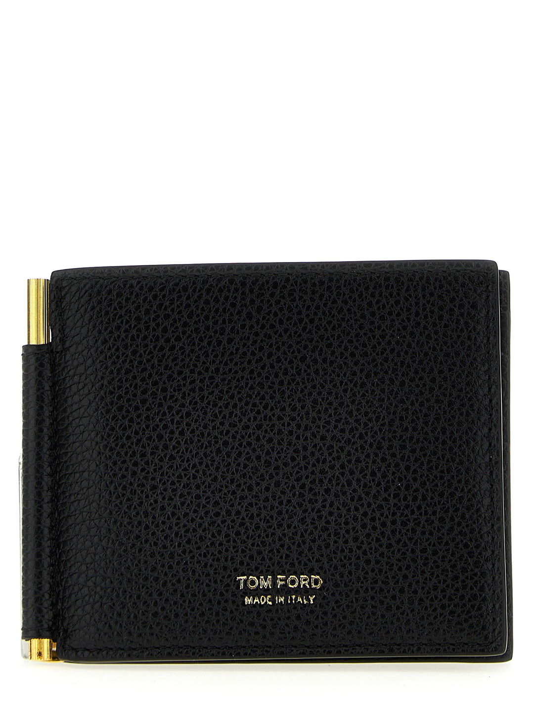 Logo Leather Wallet Wallets, Card Holders Black