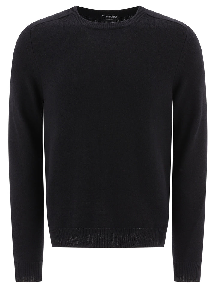 Cashmere Sweater Knitwear Black