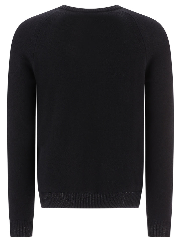 Cashmere Sweater Knitwear Black