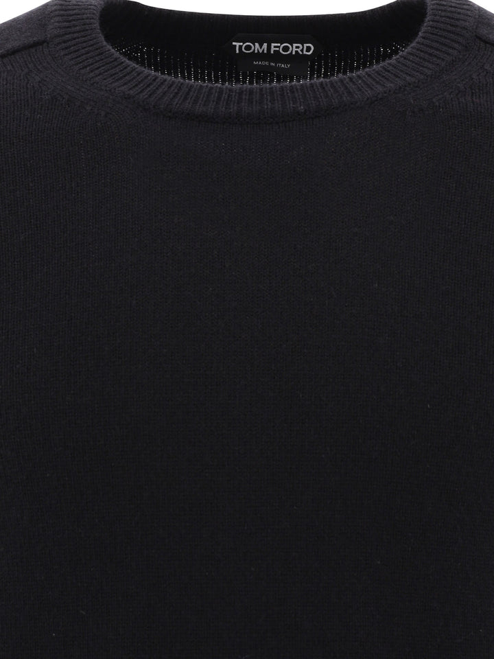 Cashmere Sweater Knitwear Black