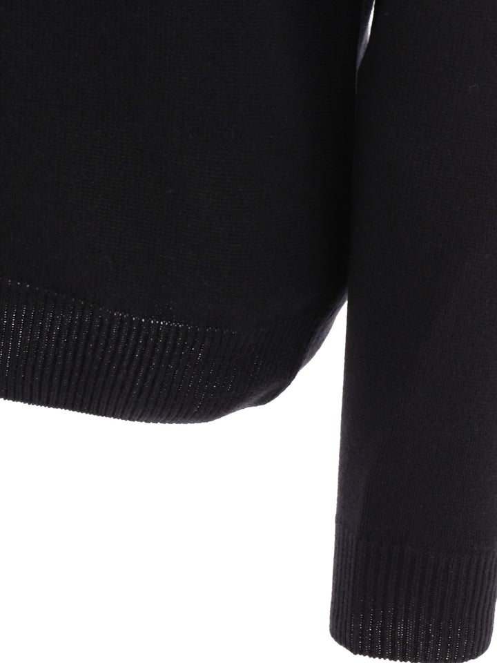 Cashmere Sweater Knitwear Black