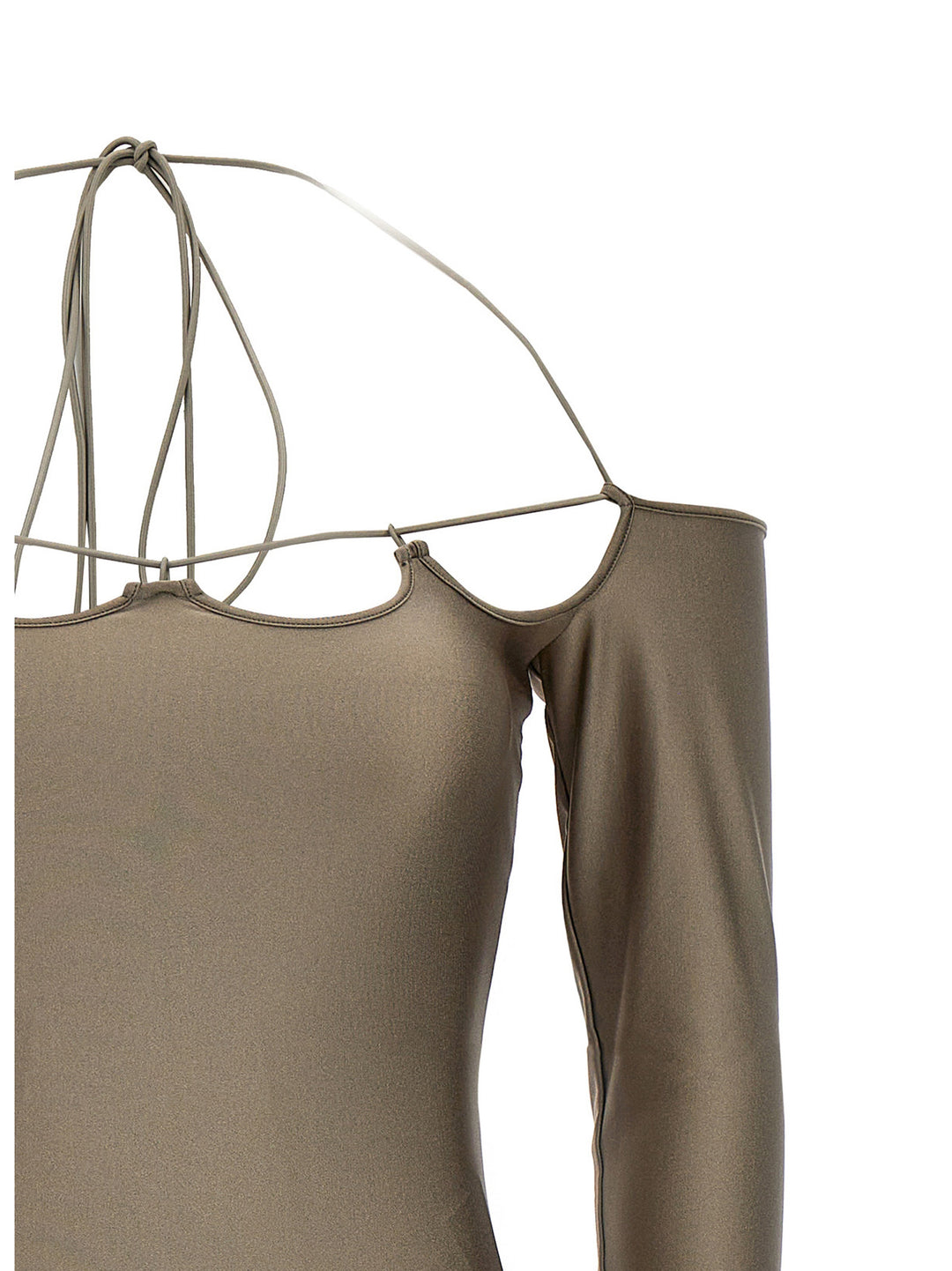 The Attico Lyna Dresses - Brown | f68c42192e069bffb48935511812edc174bcdfb3