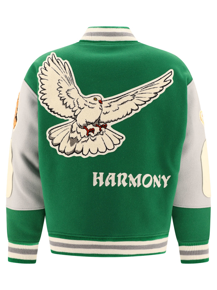 Shermer Academy X Saint Michael Jackets Green