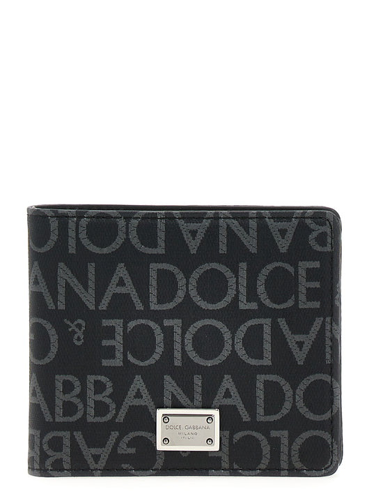 Jacquard Logo Wallet Wallets And Card Holders Black