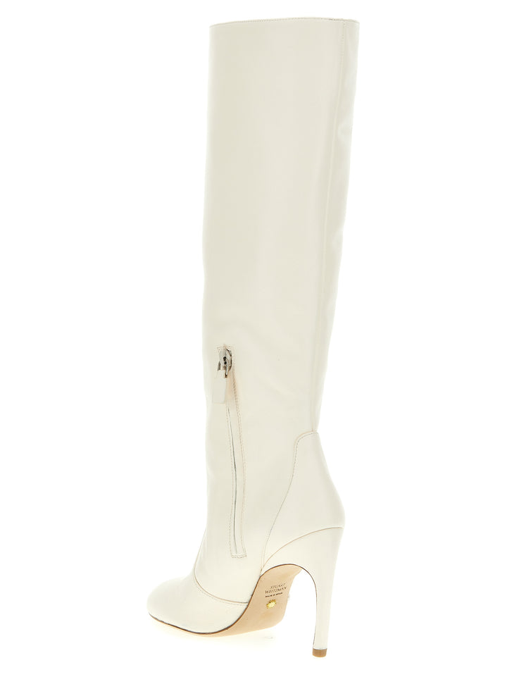 Stuart Weitzman Lux Curl Boots Boots and Ankle Boots - White | 27087488df997ba5d4dda2fc8335ee2fbf769cf9