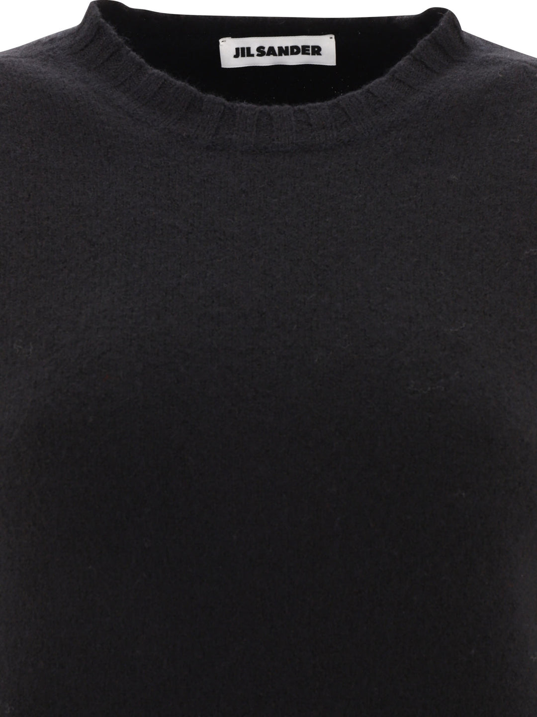 Merino Wool Sweater Knitwear Black