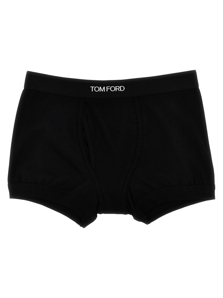 Logo Boxer Shorts Underwear, Body Black