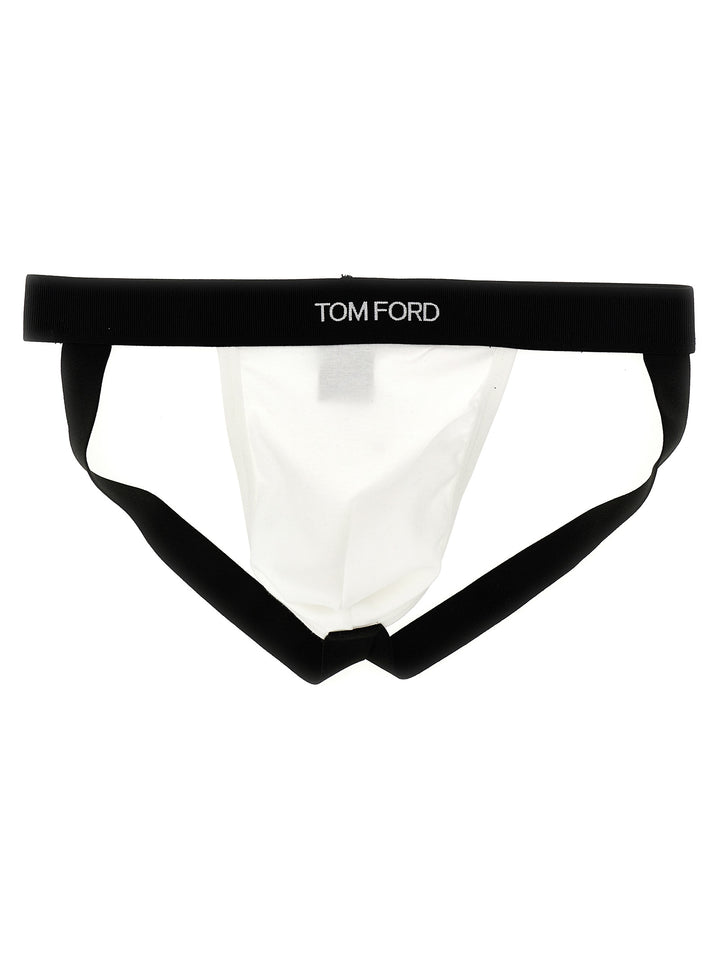 Logo Briefs Underwear, Body White/Black