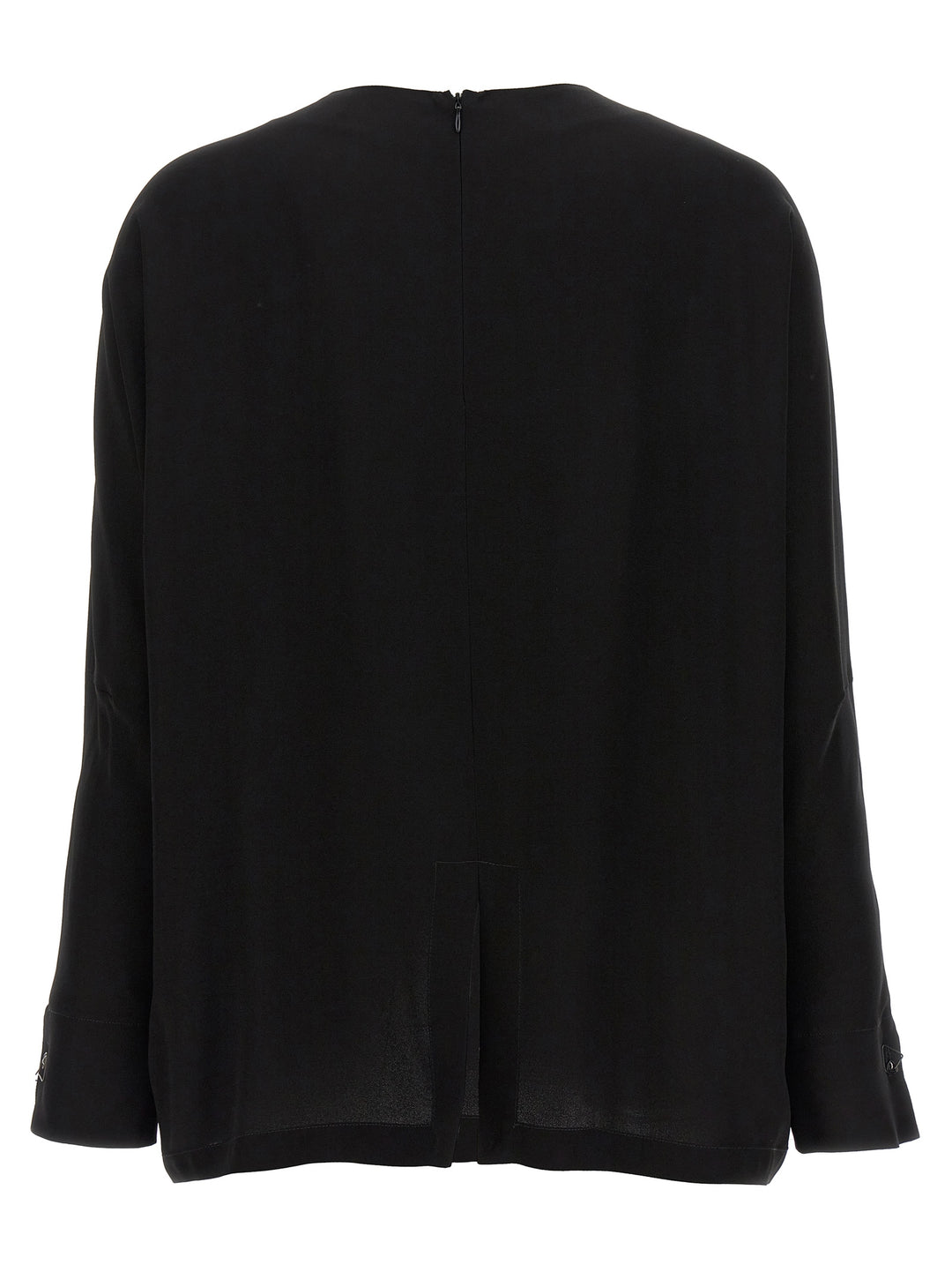 Fabiana Filippi Cufflinks Detail Blouse Shirt and Blouse - Black | 0a2b4549c6498dcc7709887102482c89111503a9