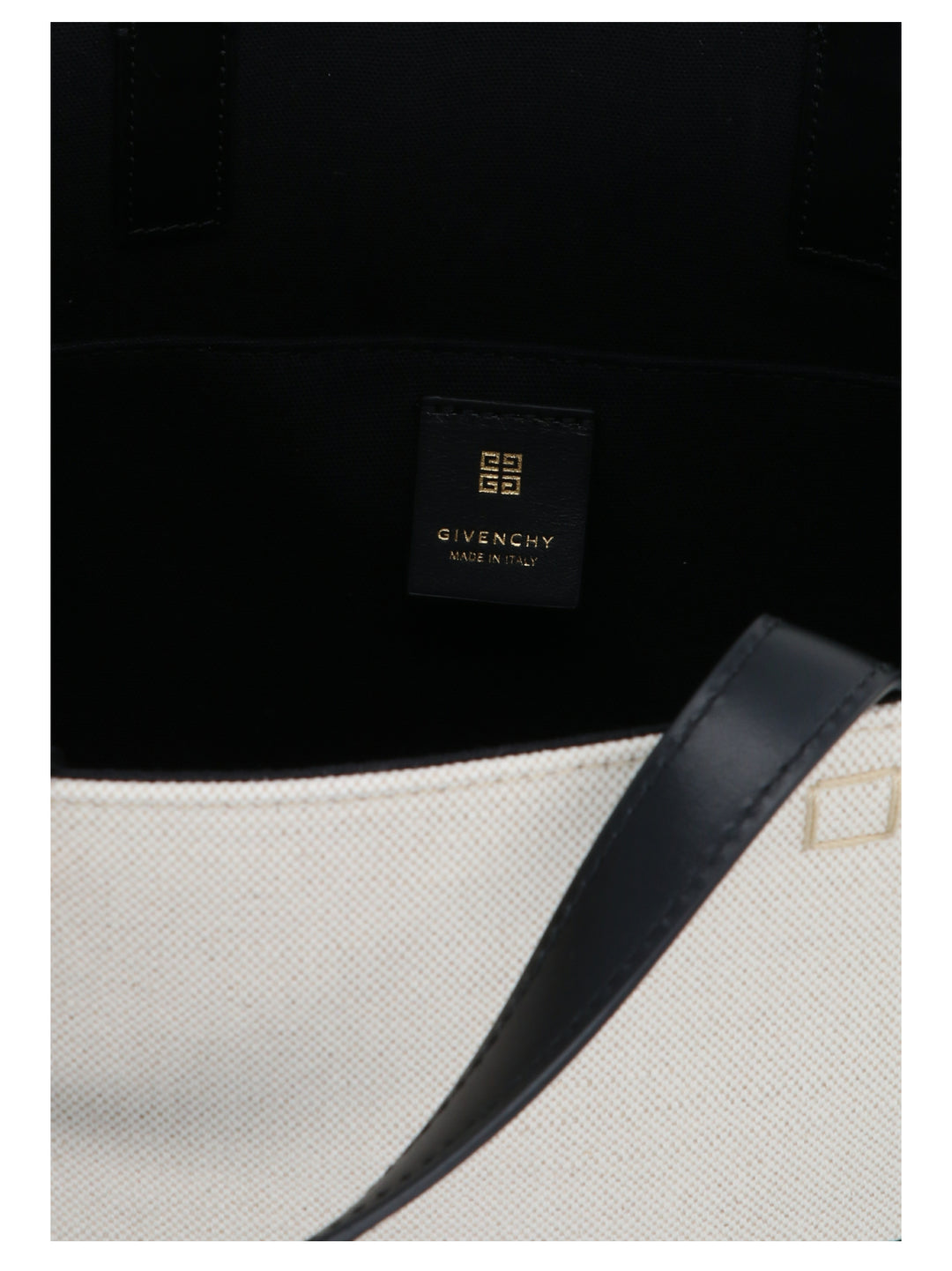 G Tote Bag White/Black