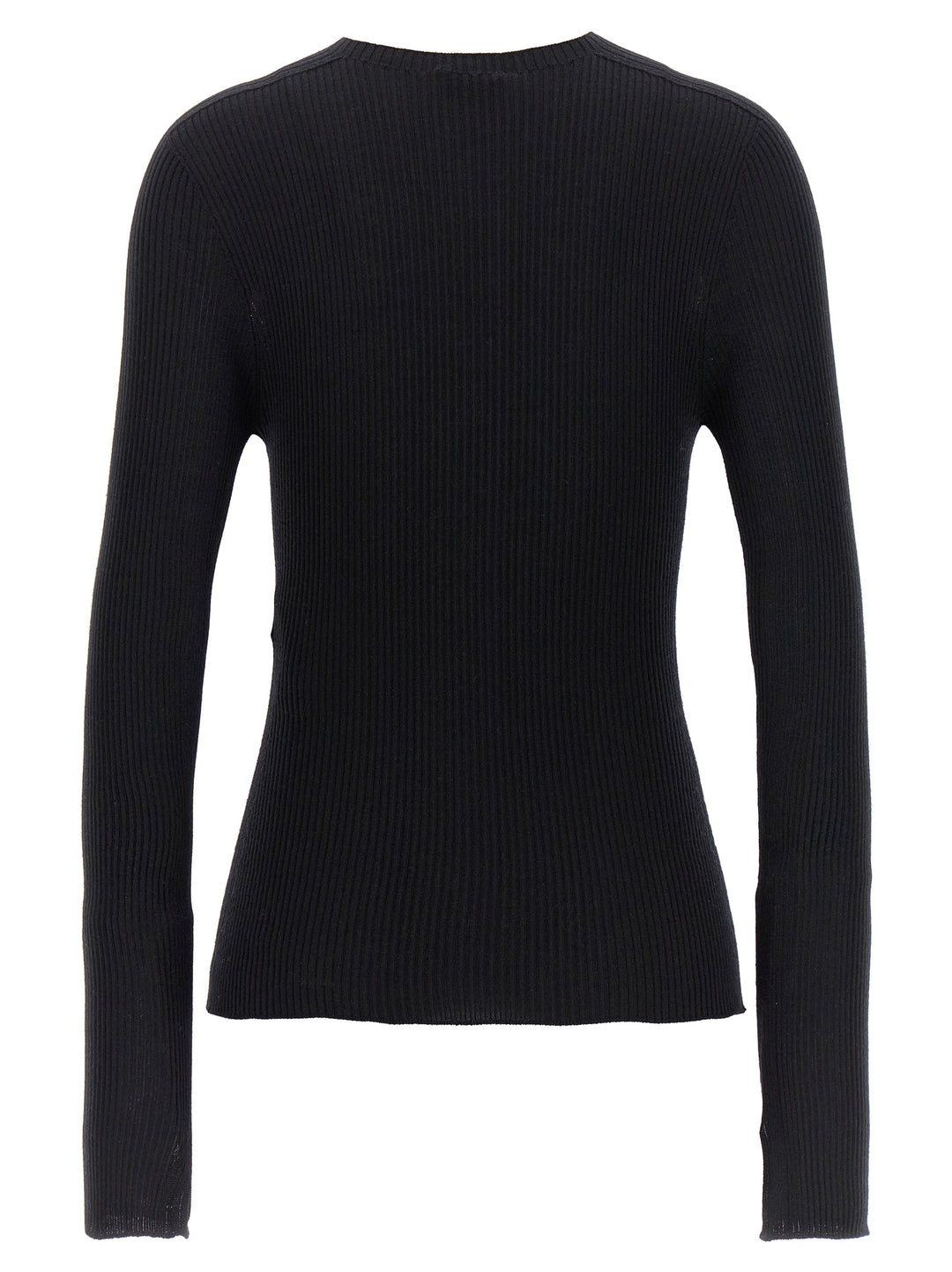 Lanvin Ribbed Sweater Sweaters and Cardigans - Black | 67b5ab2f521a9a7ce998e48ed6f621a8a44cb307