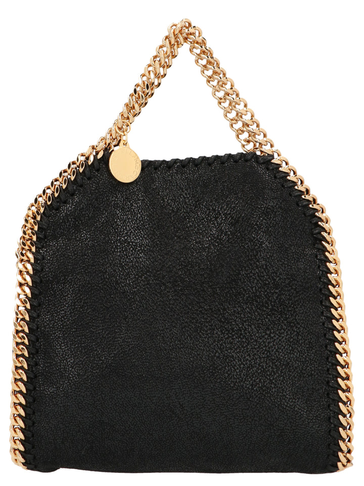 Stella Mccartney Tiny Falabella Hand Bags - Black | 8c357f35dd6743264460e3f158e7ebd4d9adc841