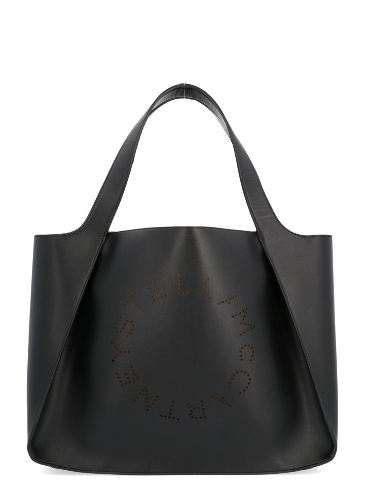 Stella Mccartney The Logo Bag Tote Bag - Black | d845331e602d14891da0b42dc99390f2fdb3134c