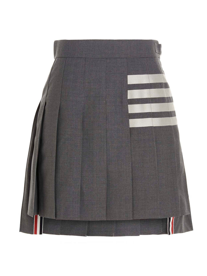 Thom Browne 4 Bar Skirts - Gray | 604f18745c22cd4600d22b49f27a3f5ed8171b28