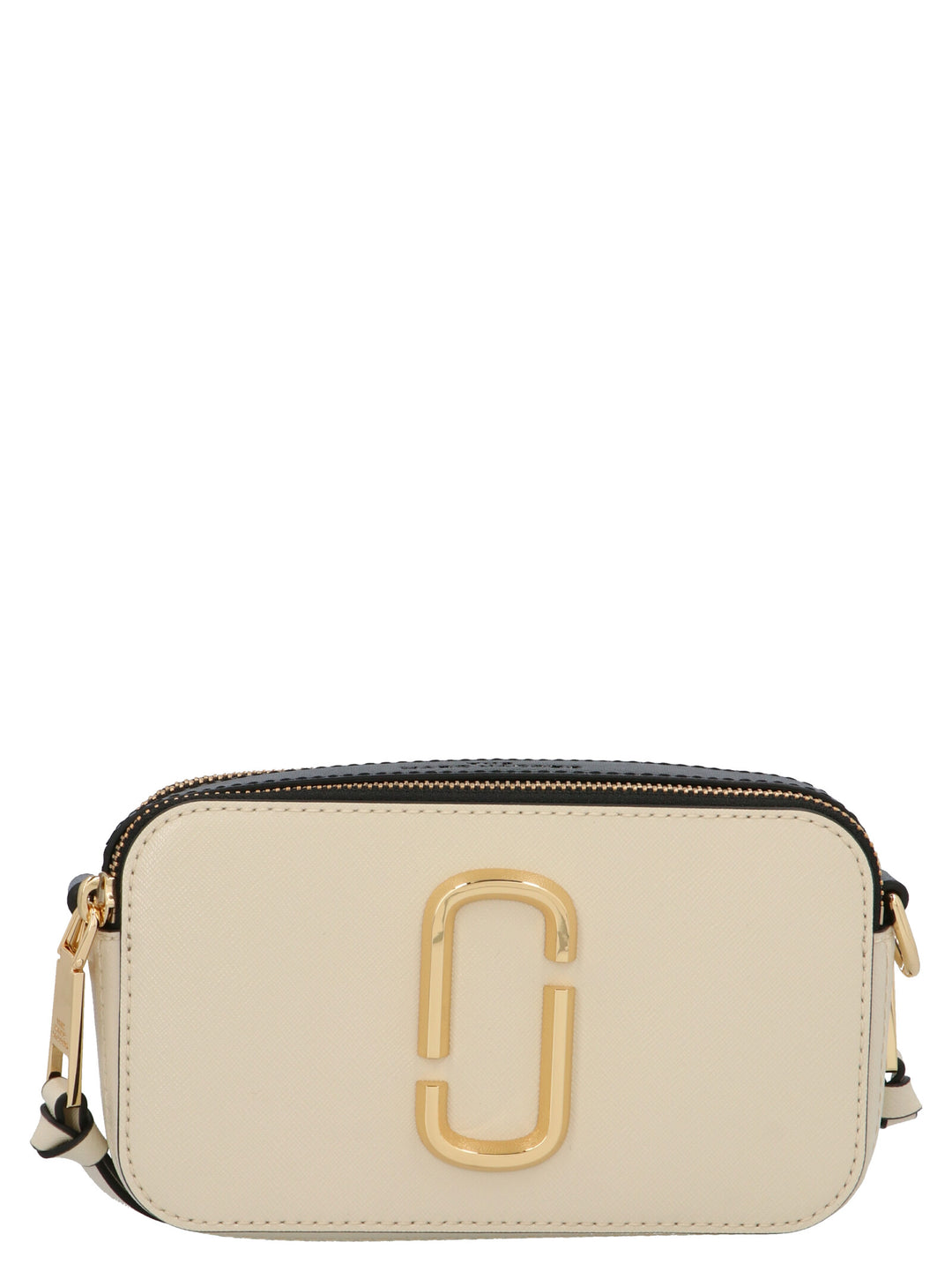 Marc Jacobs Snapshot Crossbody Bags - White/Black | 1d93d803bbab35f14dbd493a1bd0ff8788473c39