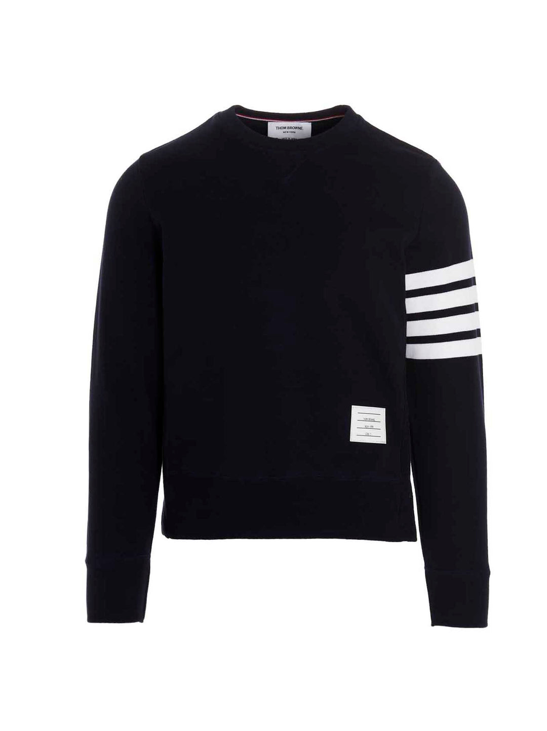 Thom Browne 4 Bar Sweatshirt - Blue | 52a097975e6ebcf9038633ad6132ec1804de0ac1