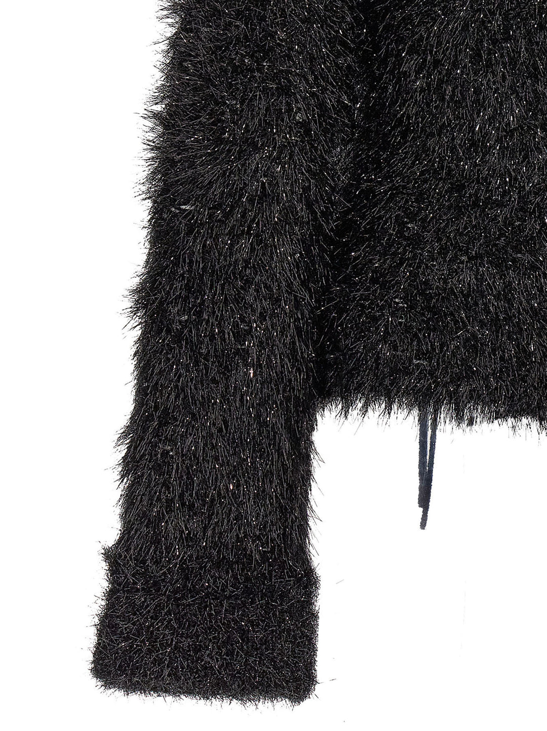 Victoria Beckham Cut-Out Lurex Sweater Sweaters and Cardigans - Black | 74639eac14010de5924cad16e72941bc56f4316f