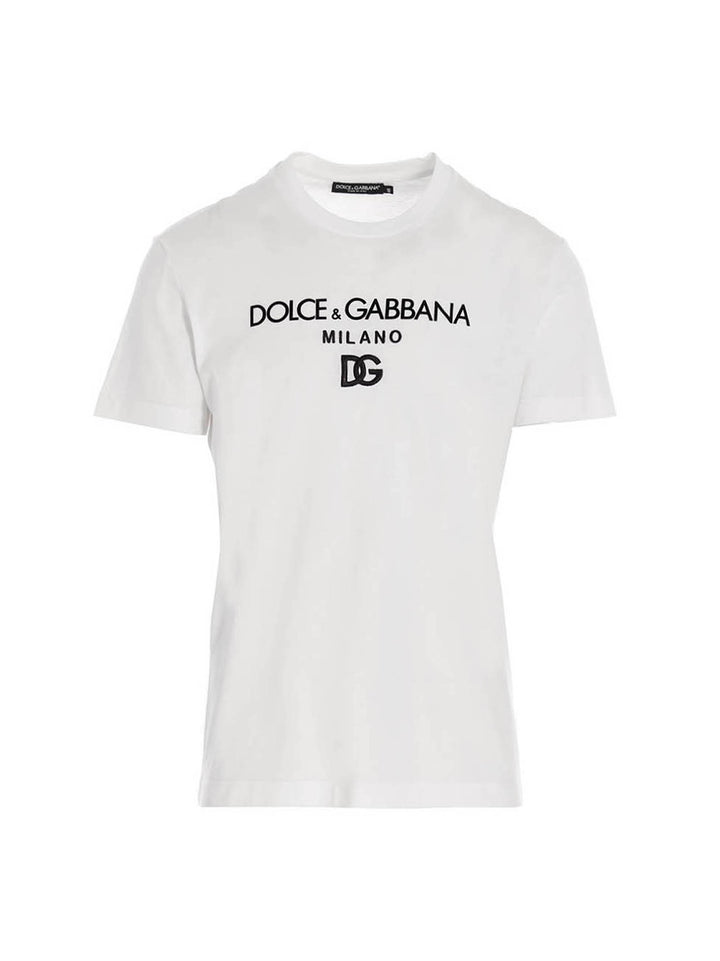 Dolce & Gabbana Dg Essential T-shirt - White | 16f019ffdfb3aafe45d48814dd24e1b3ac85eb2e