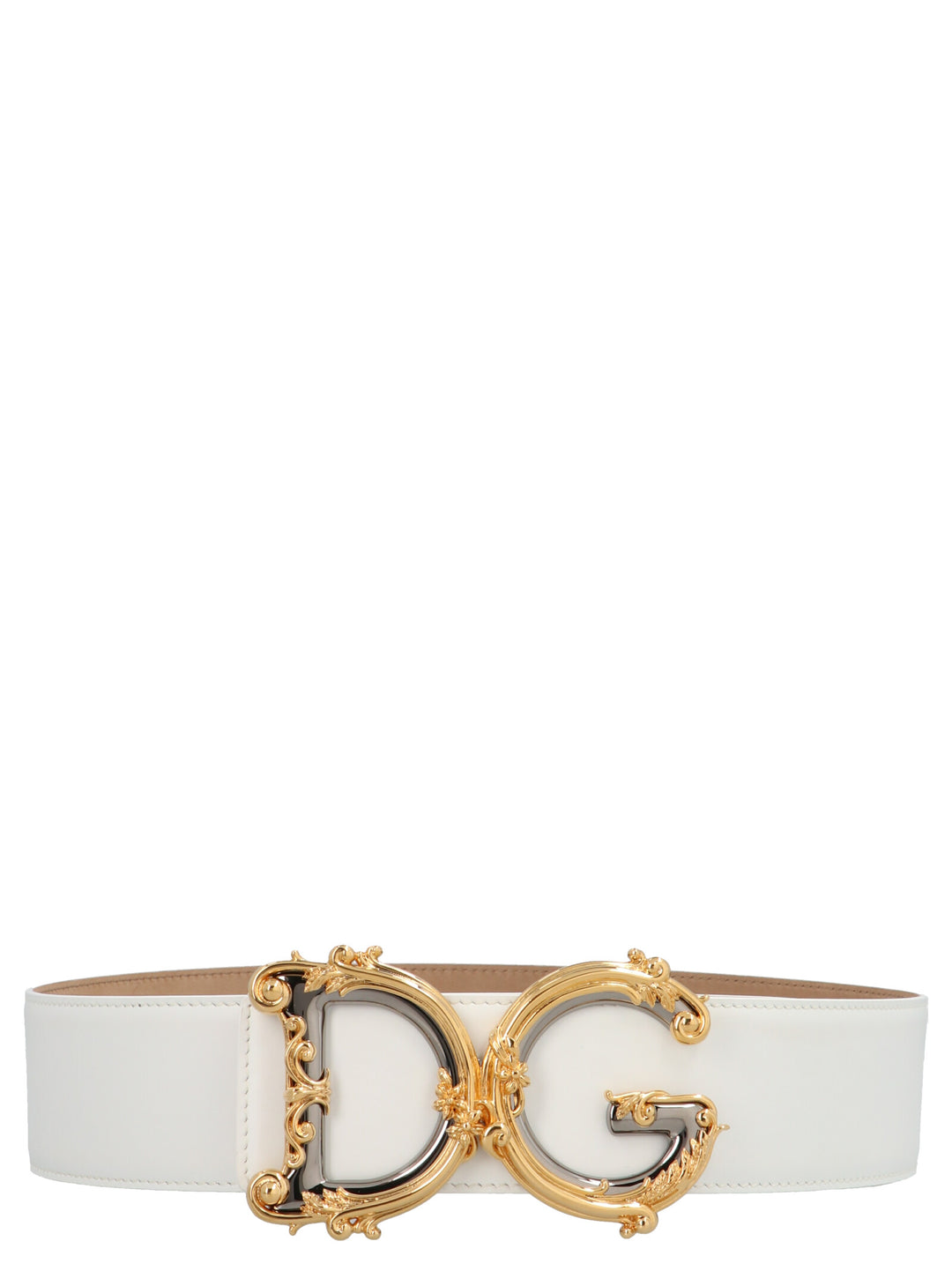 Dolce & Gabbana Dg Barocco Belts - White | 5a95faf9ede66955e0beab60ce3f34776f1c1ab9