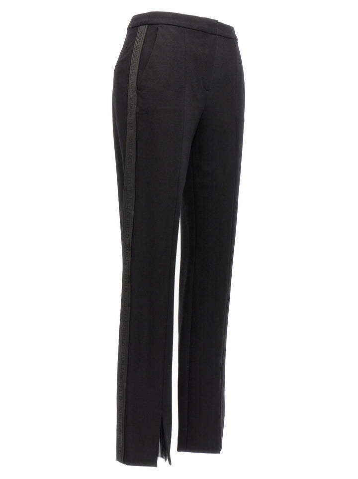 Karl Lagerfeld Punto Pants - Black | 7e1d31bbae443c92ea8a72b1646de4625dcc1ebd