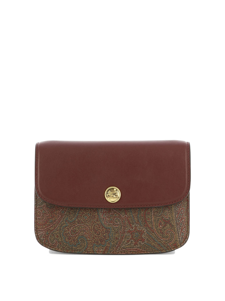 Etro Essential Crossbody Bags Bordeaux