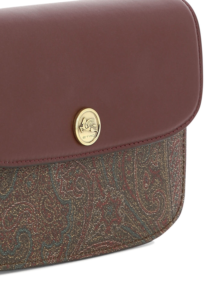 Etro Essential Crossbody Bags Bordeaux