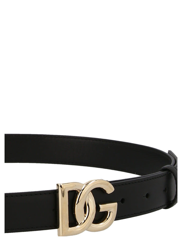 Logo Belt Belts Black