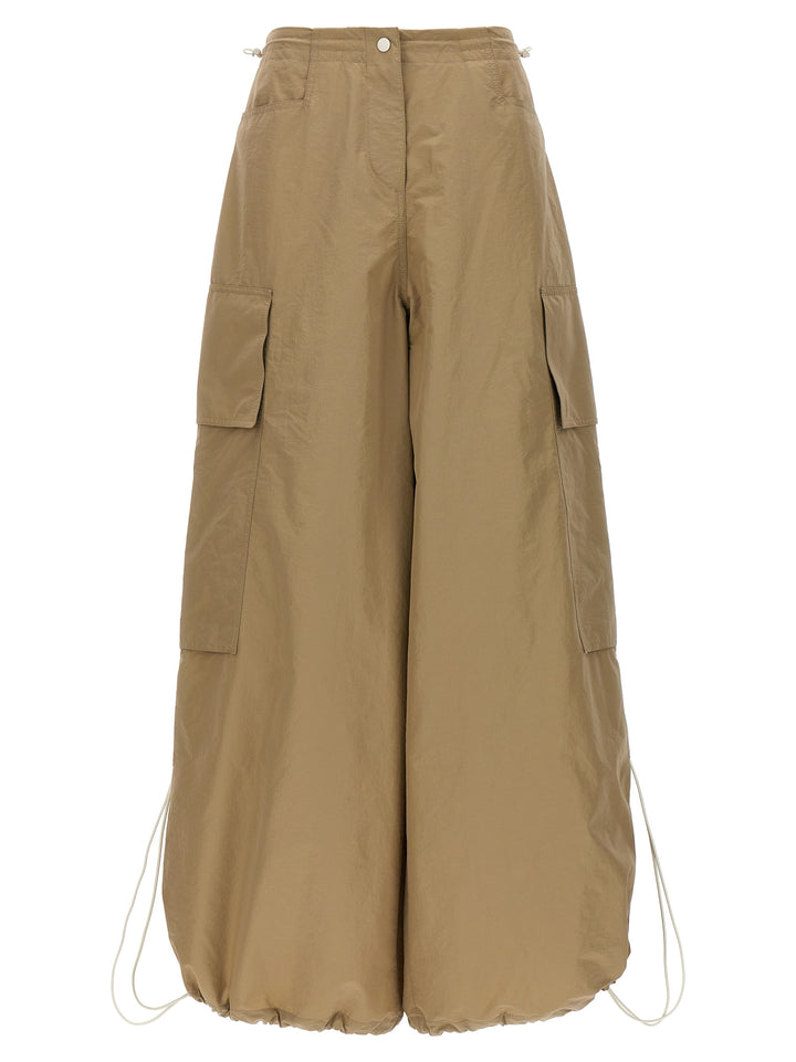 Palm Angels Parachute Pants - Beige | bbc8eb04c40af93d57229061665e918e0d483036