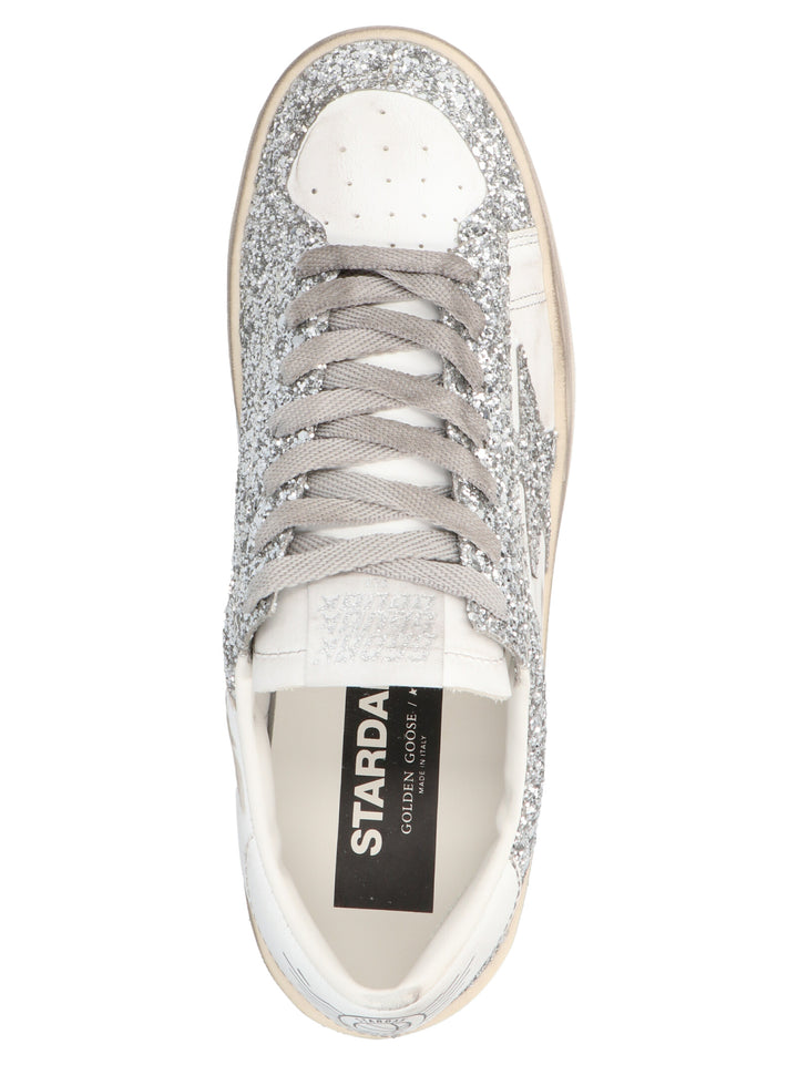 Golden Goose Stardan Sneakers - Silver | 7b0d3c4c417cdf2b341c5d357a576d16c20011d9