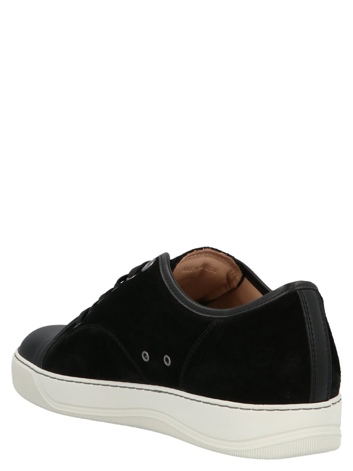 Suede Sneakers White/Black