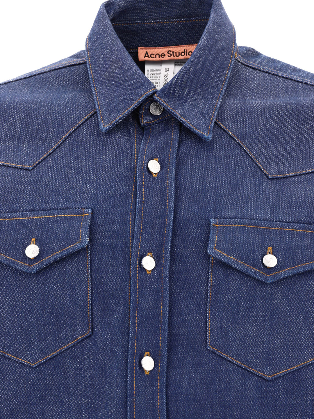 Denim Shirt Shirts Blue