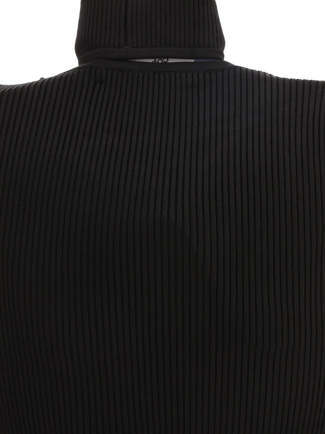 Turtleneck With Cut-Out Knitwear Black