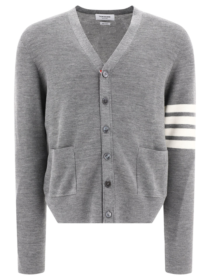 4 Bar Knitwear Grey