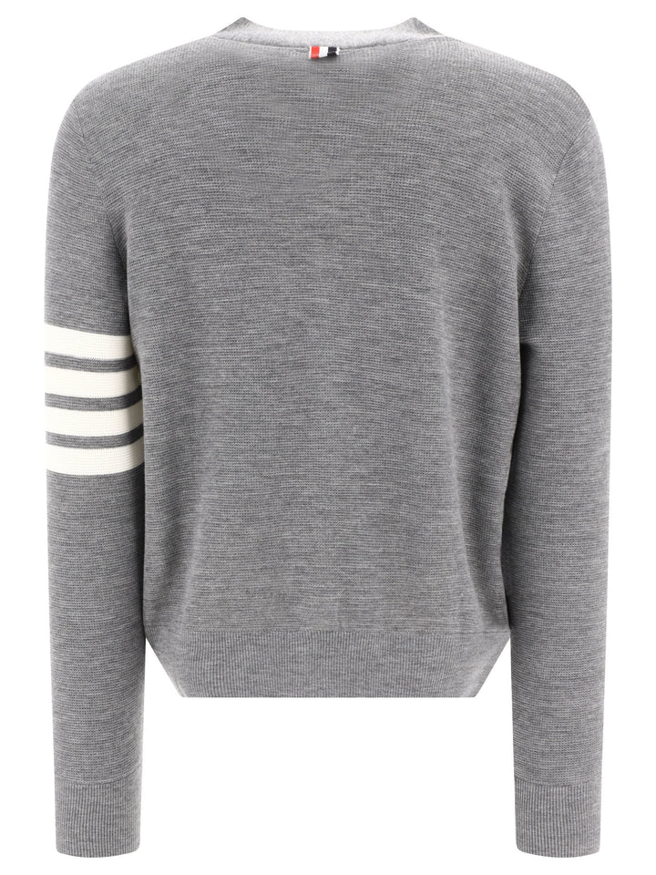 4 Bar Knitwear Grey