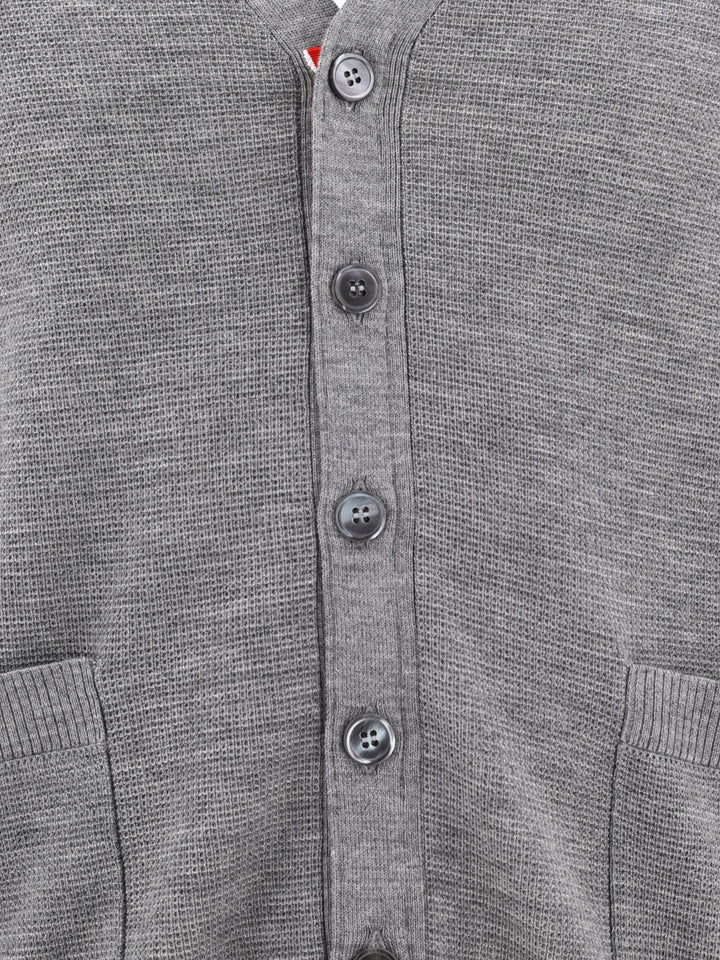 4 Bar Knitwear Grey