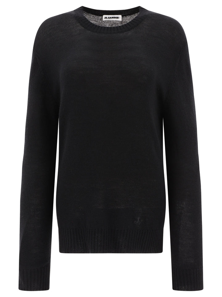 Ultrafine Wool Sweater Knitwear Black