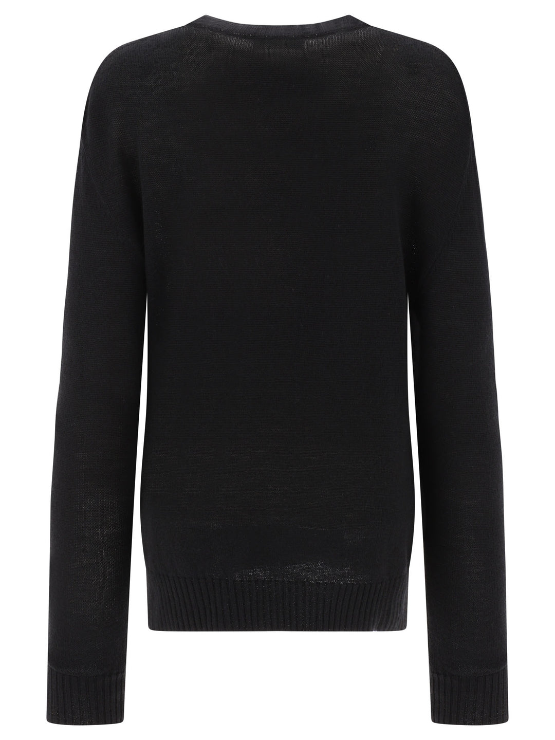 Ultrafine Wool Sweater Knitwear Black