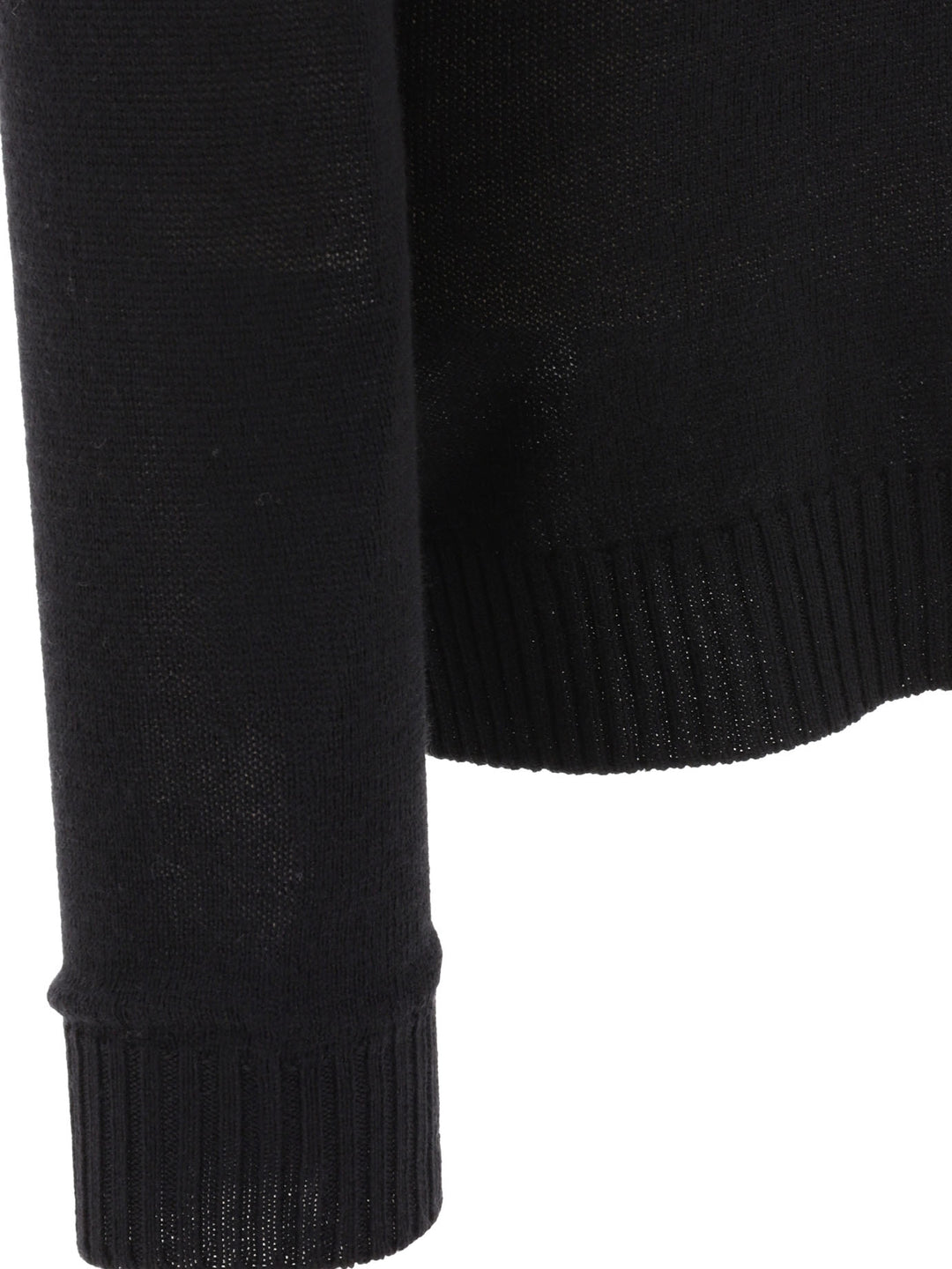 Ultrafine Wool Sweater Knitwear Black