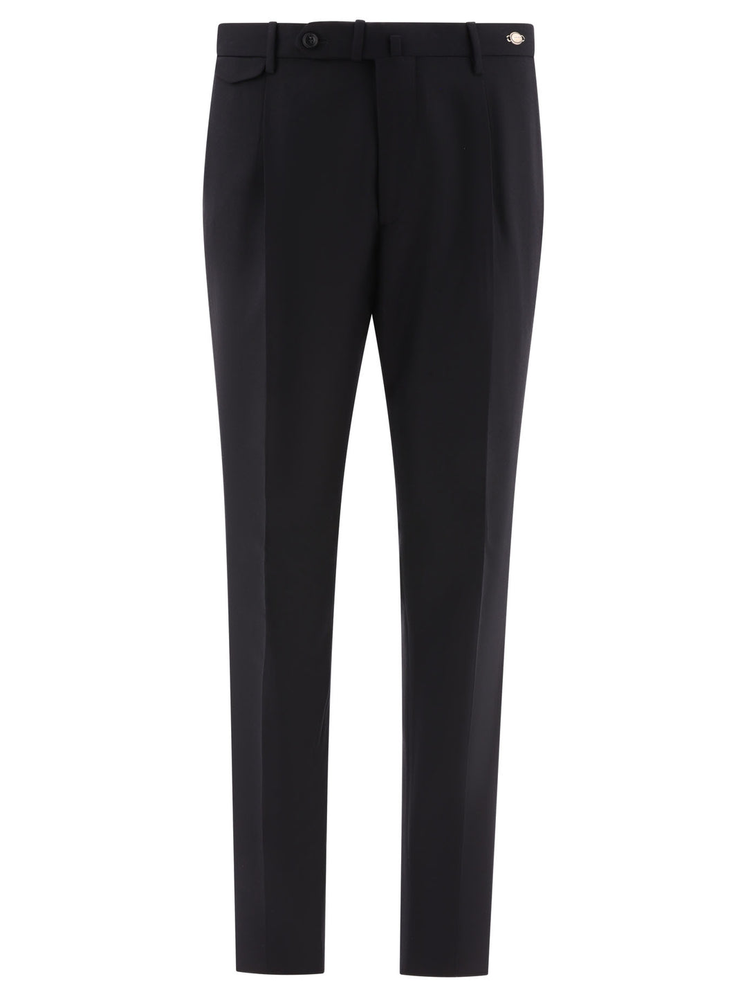 Tailored Wool Trousers Black