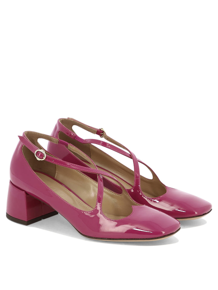 Two For Love Heeled Shoes Fuchsia