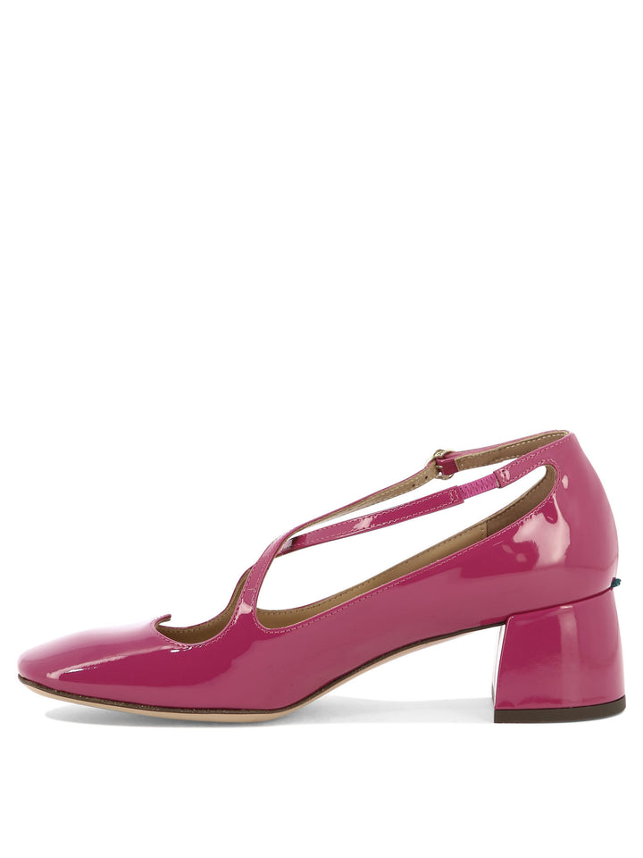 Two For Love Heeled Shoes Fuchsia