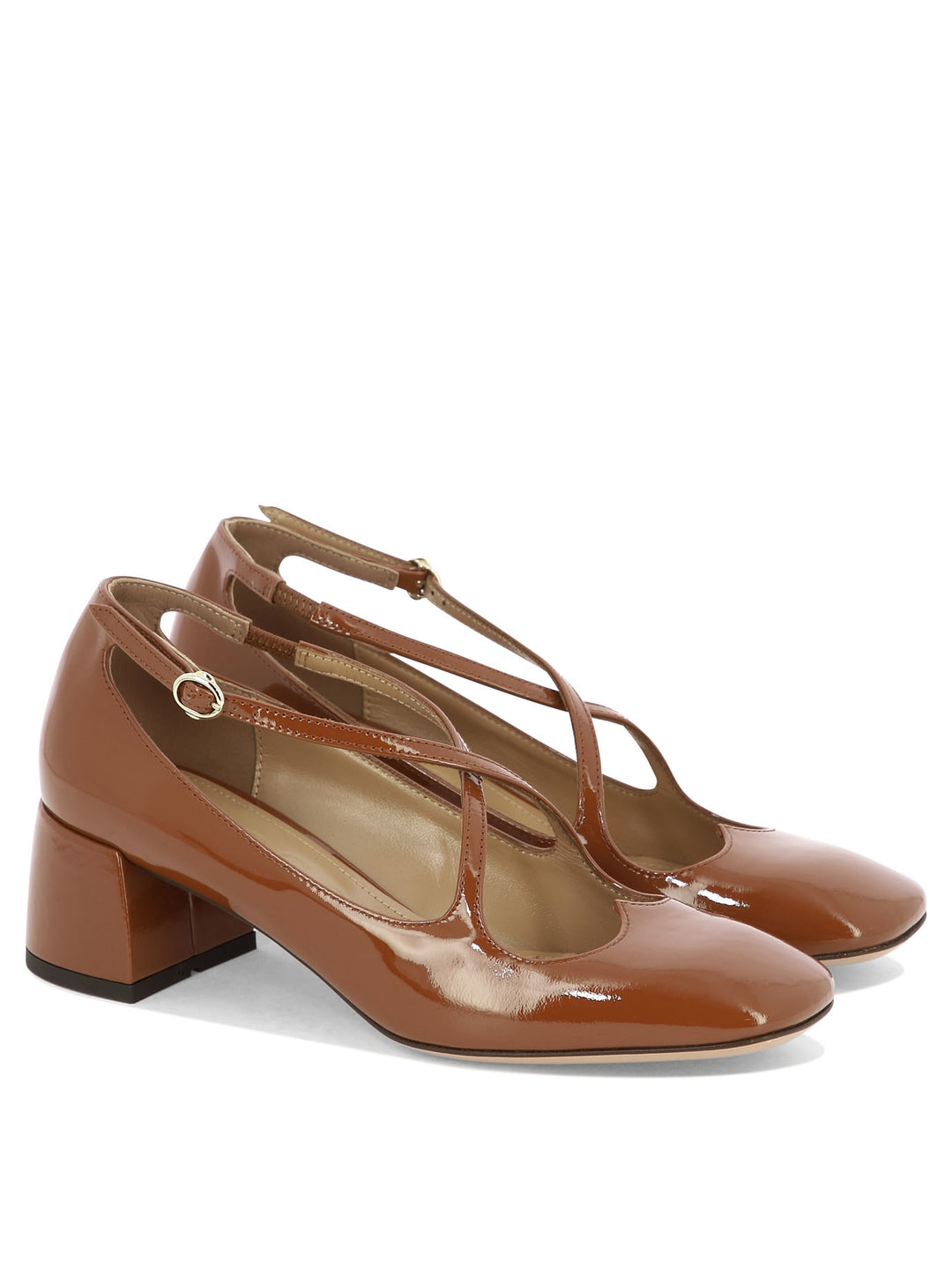 Two For Love Heeled Shoes Brown