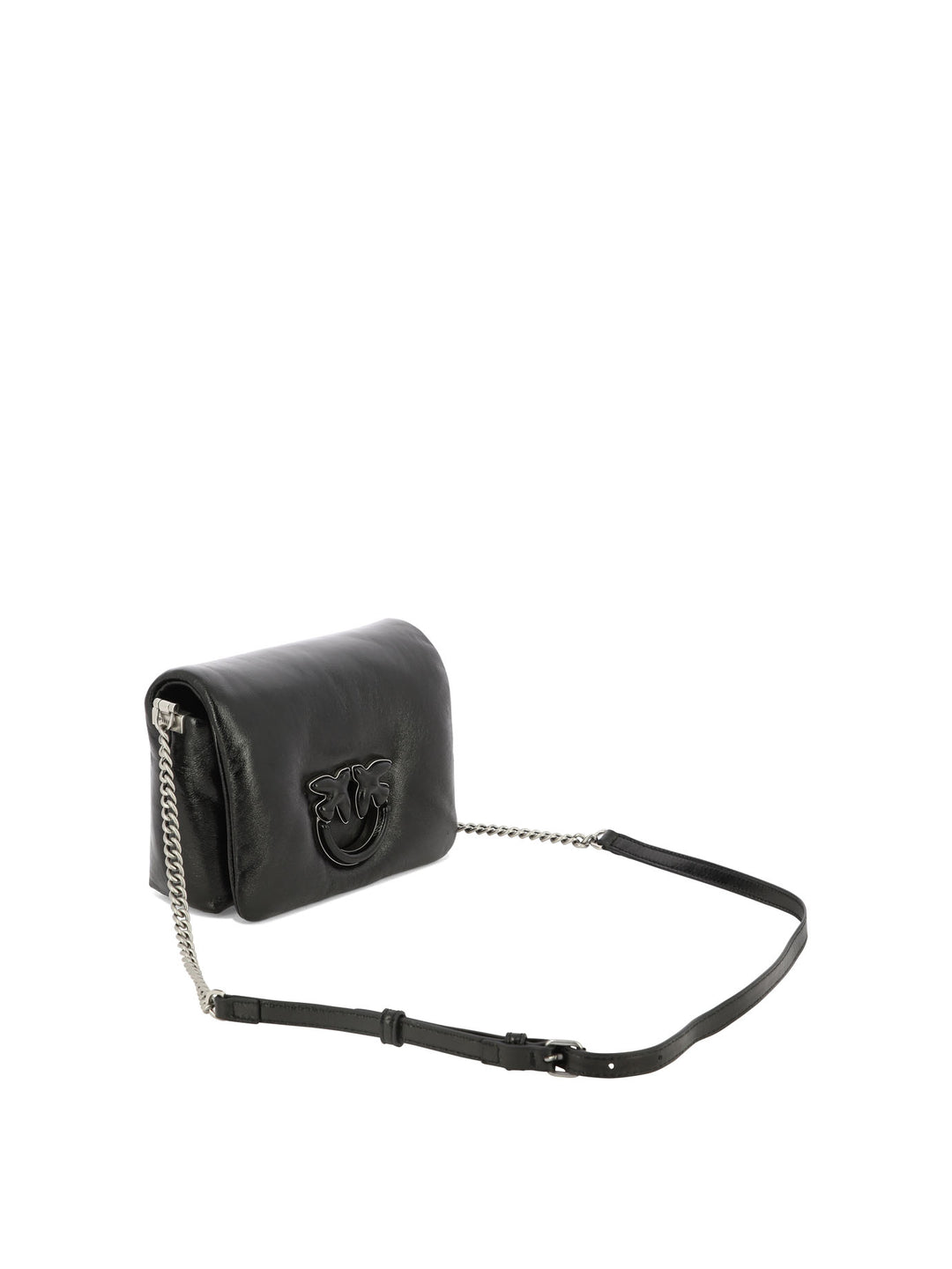 Love Click Puff Baby Shoulder Bags Black